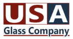 USA Glass Company Official Logo for Windshield Replacement