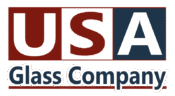 USA Glass Company Official Logo for Windshield Replacement