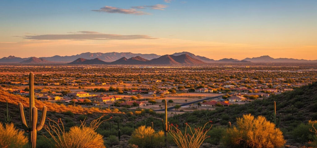 San Tan Valley Skyline view